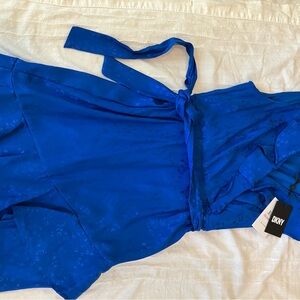 DKNY Blue Wedding Dress